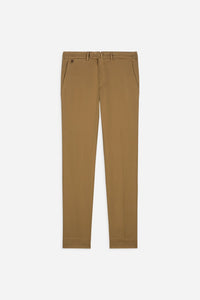 Chino chic gabardine de coton stretch beige kasaï - BZV3 - BERNARD ZINS