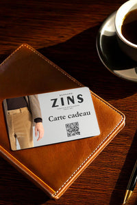 E - carte cadeau Bernard ZINS - BERNARD ZINS