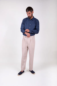 Pantalon en lin naturel biologique - RASPAIL J - BERNARD ZINS