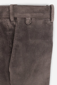 Pantalon en velours japonais shizu gris lynx - BZV3 - BERNARD ZINS