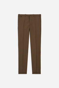 PANTALON TRICOTINE LAINE BRONZE ANTIQUE - BZV3 - BERNARD ZINS