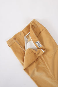 Pantalon velours mille raies GASTON - Jaune - BERNARD ZINS