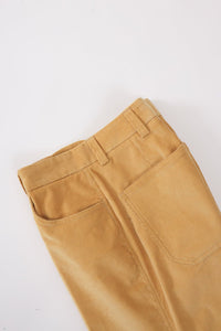 Pantalon velours mille raies GASTON - Jaune - BERNARD ZINS